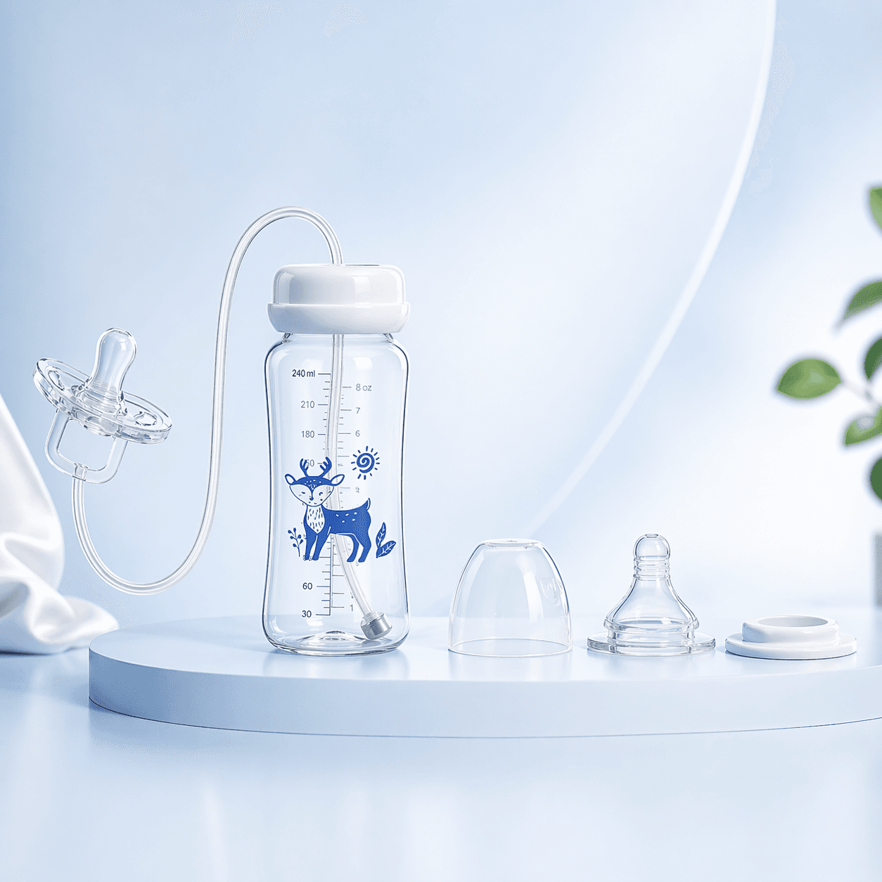Hands Free Baby Feeding Bottle — image 3
